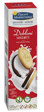 PIACERI MEDIT DOBLONI DARK & WHITE 120 G - Farmafamily.it