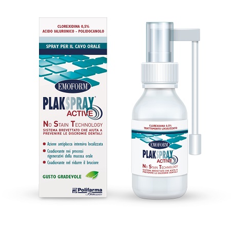 EMOFORM PLAK SPRAY ACTIVE 50 ML - Farmafamily.it