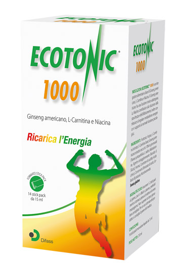 ECOTONIC 1000 14 STICK PACK 15 ML - Farmafamily.it