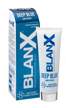 BLANX DEEP BLUE DENTIFRICIO SBIANCANTE NON ABRASIVO 25 ML - Farmafamily.it