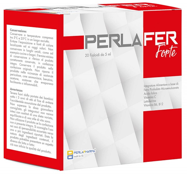PERLAFER FORTE 20 FIALOIDI DA 5 ML - Farmafamily.it