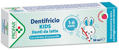 PROFAR DENTIFRICIO KIDS 1-6 50 ML - Farmafamily.it