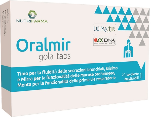 ORALMIR GOLA TABS 20 COMPRESSE - Farmafamily.it