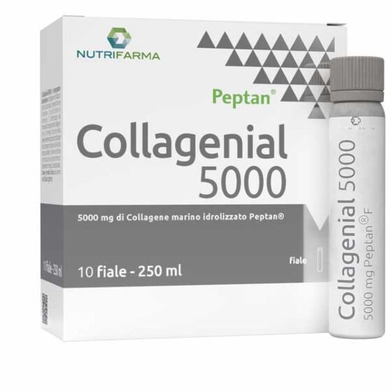 COLLAGENIAL 5000 10 FIALE 25 ML CON EDULCORANTE - Farmafamily.it