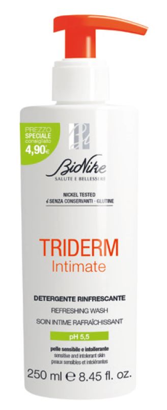 TRIDERM INTIMATE RINFRESCANTE 250 ML - Farmafamily.it