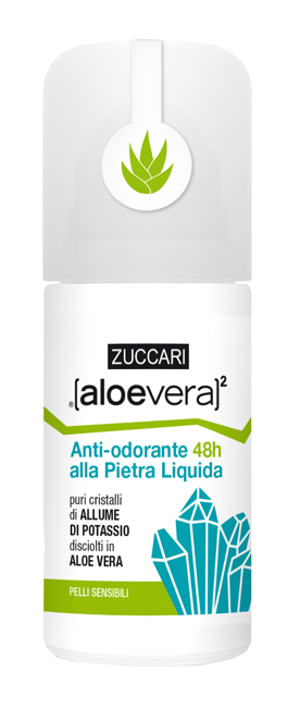ALOEVERA2 ANTIODORE PIETRA LIQUIDO ROLL ON 50 ML - Farmafamily.it