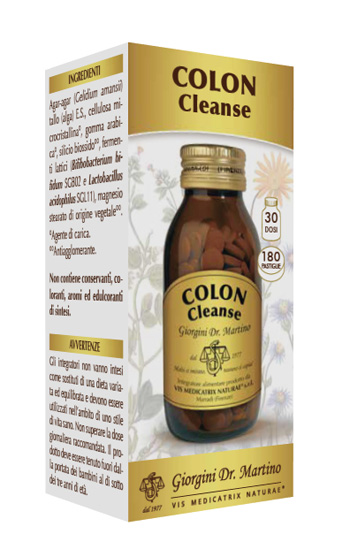 COLON CLEANSE 180 PASTIGLIE - Farmafamily.it
