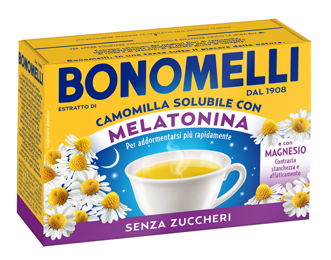 CAMOMILLA SOLUBILE MELATONINA MAGNESIO 16 BUSTINE - Farmafamily.it