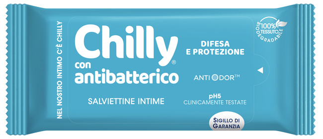 CHILLY SALVIETTE INTIME ANTIBATTERICHE 12 PEZZI - Farmafamily.it