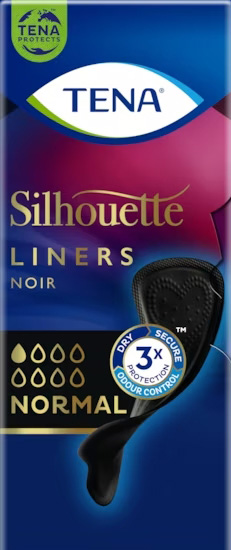 PROTEGGI SLIP NERO INCONTINENZA LEGGERA TENA SILHOUETTE NOIR NORMAL 26 PEZZI - Farmafamily.it