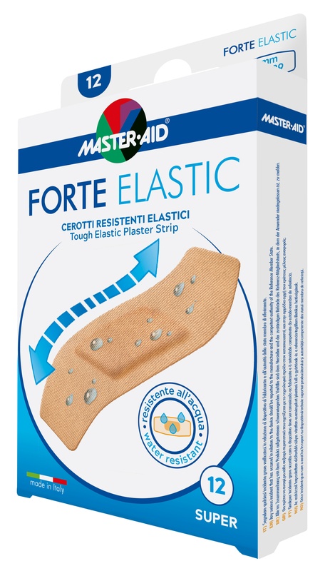 CEROTTO MASTER-AID ELASTIC SUPER 12 PEZZI - Farmafamily.it