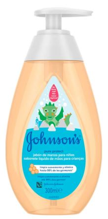 JOHNSONS BABY PURE PROTECT SAPONE MANI BAMBINI 300 ML - Farmafamily.it