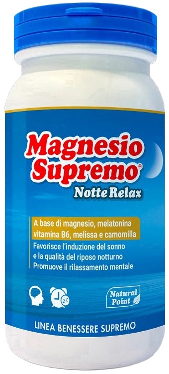MAGNESIO SUPREMO NOTTE RELAX 150 Grammi - Farmafamily.it