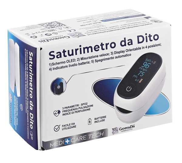 SATURIMETRO PROFESSIONAL 1 PEZZO MEDICARE - Farmafamily.it