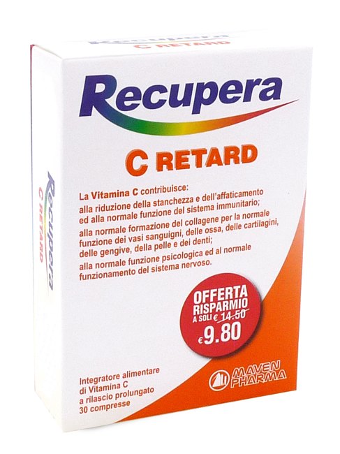 RECUPERA C RETARD 30 COMPRESSE - Farmafamily.it