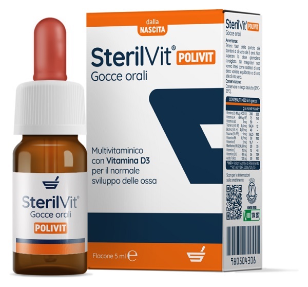 STERILVIT POLIVIT GOCCE 5 ML - Farmafamily.it