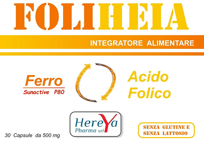 FOLIHEIA 30 CAPSULE DA 500 MG - Farmafamily.it