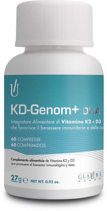GLAUBER PHARMA KD-GENOM+ DNA 60 COMPRESSE - Farmafamily.it