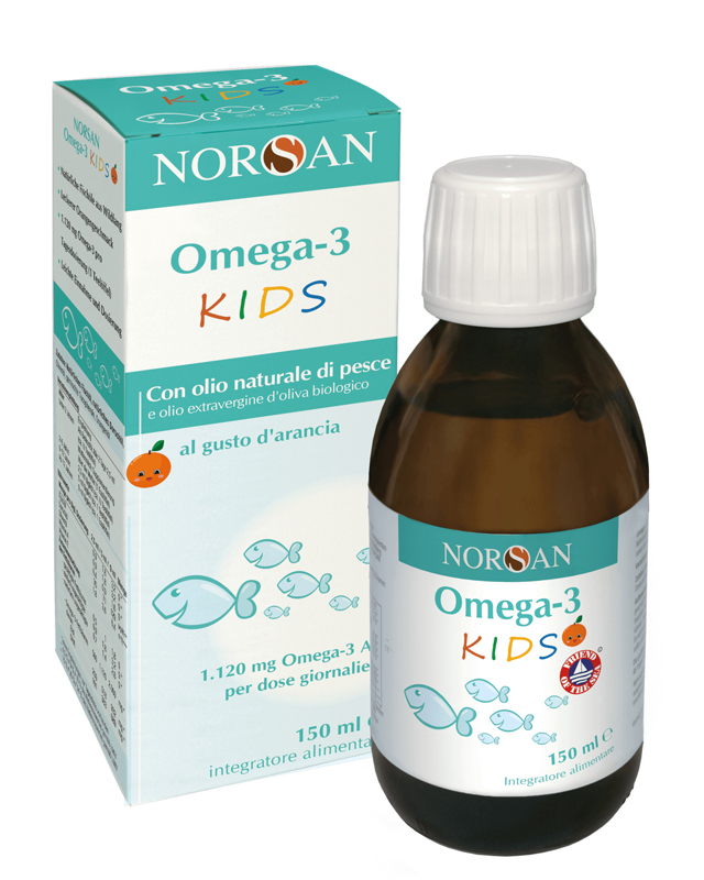 NORSAN KIDS OMEGA 3 KIDS 150 ML - Farmafamily.it