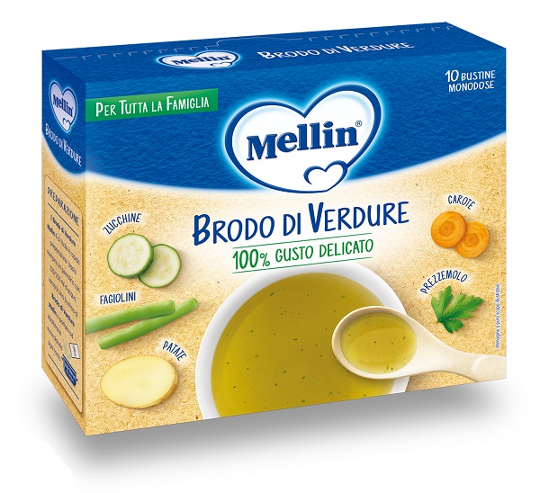 MELLIN BRODO DI VERDURE 10 X 8 G - Farmafamily.it
