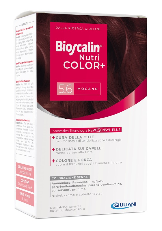 BIOSCALIN NUTRICOLOR PLUS 5,6 MOGANO NUOVA FORMULA - Farmafamily.it
