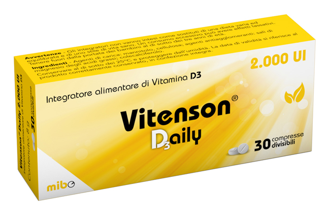 VITENSON DAILY D3 2000 UI 30 COMPRESSE DIVISIBILI - Farmafamily.it