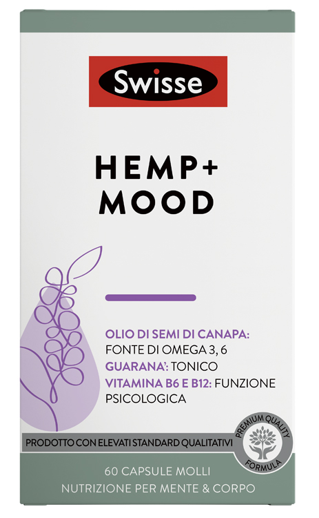 SWISSE HEMP+ MOOD 60 CAPSULE - Farmafamily.it