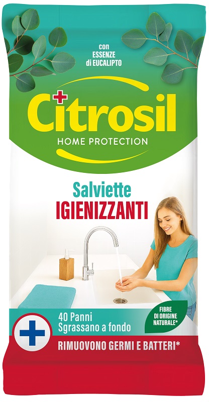 CITROSIL SALVIETTE IGIENIZZANTI EUCALIPTO 40 PEZZI - Farmafamily.it