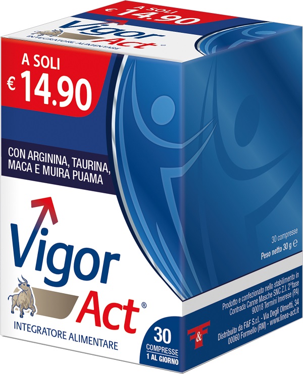VIGOR ACT 30 COMPRESSE - Farmafamily.it