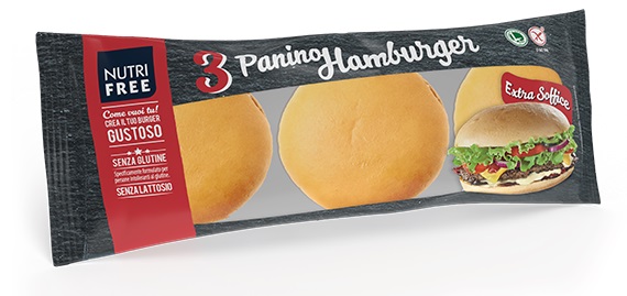 NUTRIFREE PANINO HAMBURGER 110 G - Farmafamily.it