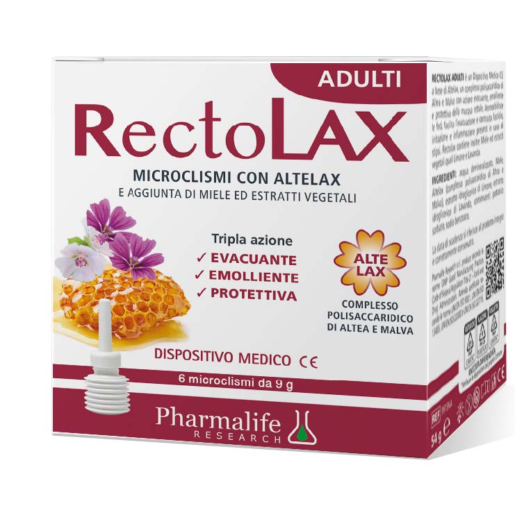 RECTOLAX ADULTI MICROCLISMI 6 PEZZI DA 9 G - Farmafamily.it