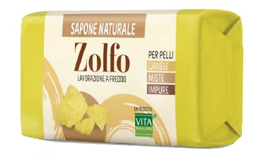 SAPONETTA ZOLFO REGULARIS 100 G - Farmafamily.it