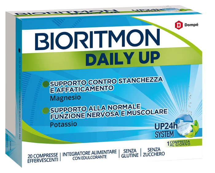 BIORITMON DAILY UP 20 COMPRESSE SENZA ZUCCHERO - Farmafamily.it