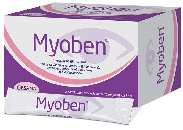 MYOBEN 20 STICK PACK X 10 ML - Farmafamily.it