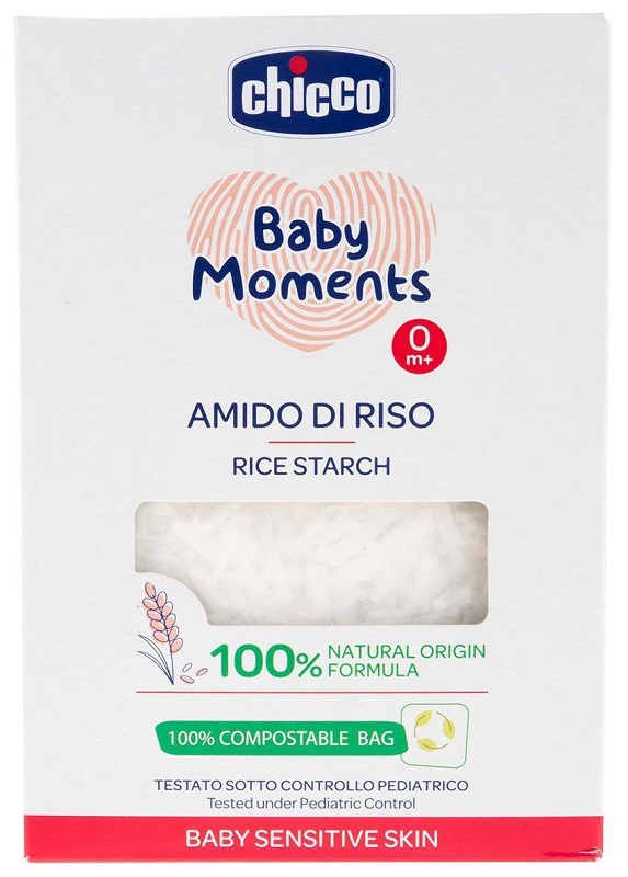 CHICCO BABY MOMENTS AMIDO DI RISO SENS 250 G - Farmafamily.it