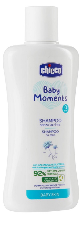 CHICCO BABY MOMENTS SHAMPOO DELICATE 200 ML - Farmafamily.it