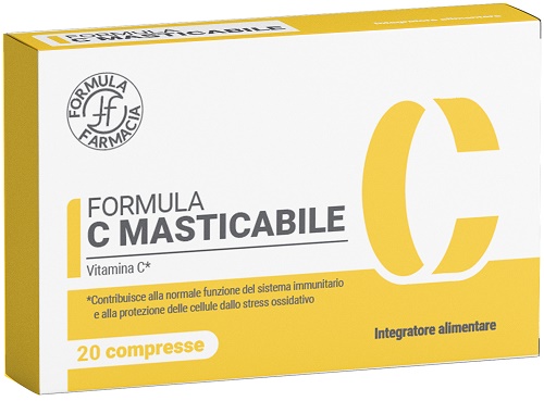 FORMULA C MASTICABILE 20 COMPRESSE DA 500 MG - Farmafamily.it