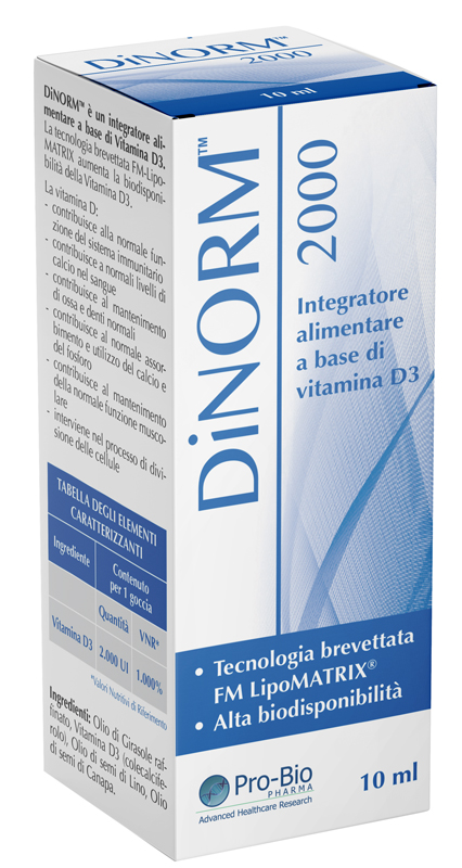 DINORM 2000 GOCCE 10 ML - Farmafamily.it