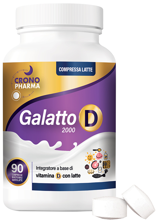 GALATTO D 2000 90 COMPRESSE - Farmafamily.it