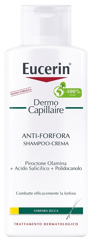 EUCERIN SHAMPOO CREMA ANTIFORFORA SECCA 250 ML - Farmafamily.it