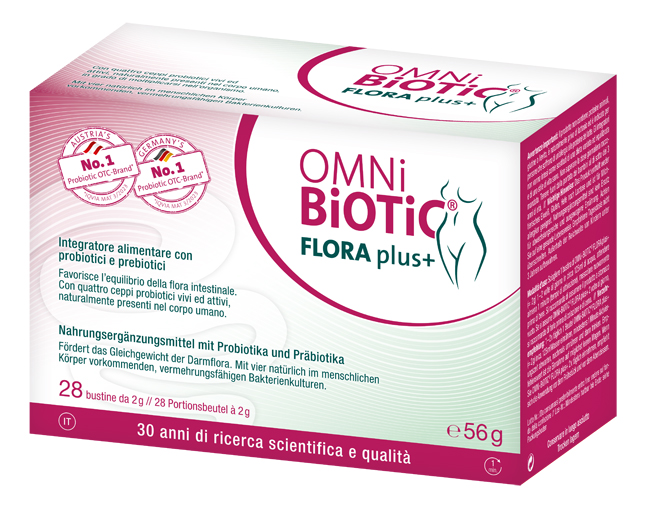 OMNI BIOTIC FLORA PLUS+ 28 BUSTINE DA 2 G - Farmafamily.it