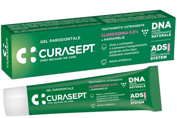 CURASEPT GEL PARODONTALE ADS DNA TRATTAMENTO ASTRINGENTE 30 ML - Farmafamily.it