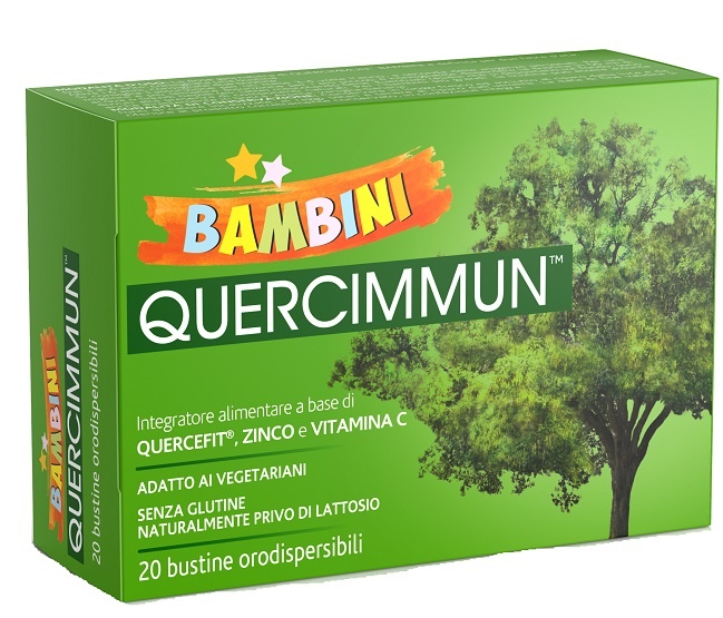 QUERCIMMUN BAMBINI 20 BUSTINE OROSOLUBILI - Farmafamily.it