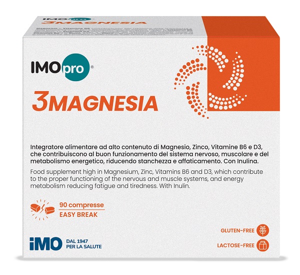IMOPRO 3 MAGNESIA 90 COMPRESSE - Farmafamily.it