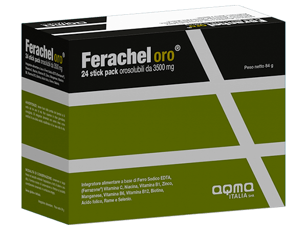 FERACHEL ORO 24 STICK OROSOLUBILI - Farmafamily.it