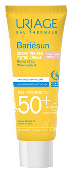 URIAGE EAU THERMALE BARIESUN SPF50+ CREME CLAIRE TEINTEE 50 ML - Farmafamily.it