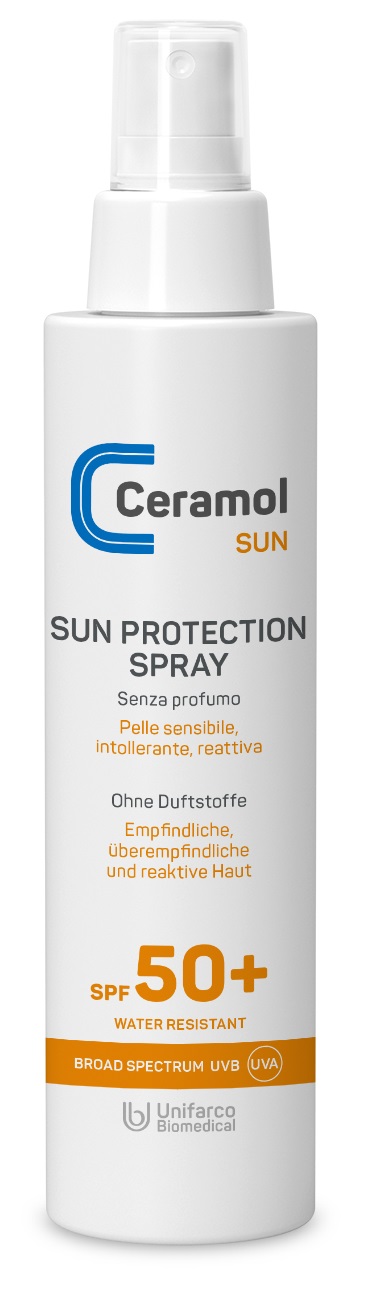 CERAMOL SUN PROTECTION SPRAY SPF50+ 150 ML - Farmafamily.it