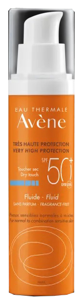 AVENE SOL FLUIDO SPF50+ SENZA PROFUMO NUOVA FORMULA 50 ML - Farmafamily.it