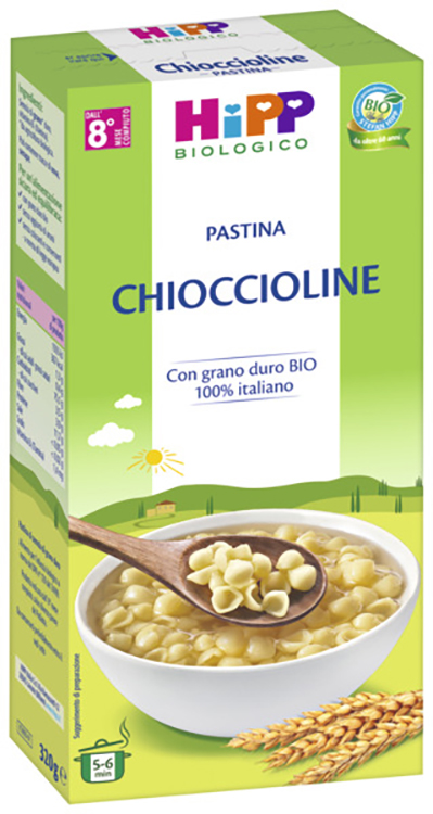 HIPP BIO PASTINA CHIOCCIOLINE 320 G - Farmafamily.it