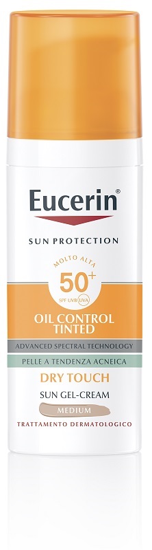 EUCERIN SUN OIL CONTROL TINTED CREAM SPF50+ 50 ML - Farmafamily.it